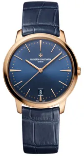 Vacheron Constantin Patrimony 4100U/000R-B643 36mm Rose gold Blue