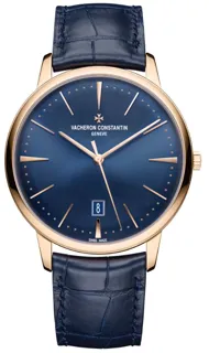 Vacheron Constantin Patrimony 85180/000R-B515 40mm Rose gold Blue