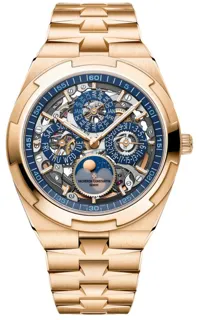 Vacheron Constantin Overseas 4300V/220R-B642 18k rose gold Blue