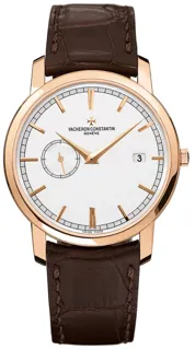 Vacheron Constantin Traditionnelle 87172/000R-9302 38mm Rose gold Silver