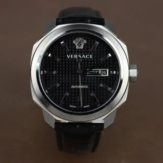 Versace VQI010015 42mm Stainless steel Black