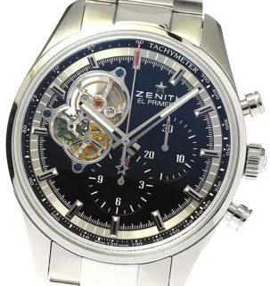 Zenith El Primero Chronomaster 03.2040.4061/21.C496 42mm Stainless steel Black