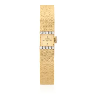 Carl F. Bucherer 11mm 18k yellow gold Champagne