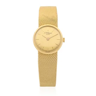 Chopard 21mm 18k yellow gold Champagne