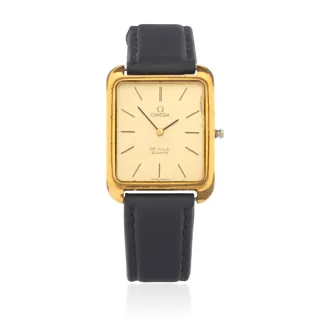 Omega De Ville 191.0049 28mm Gold-plated Champagne