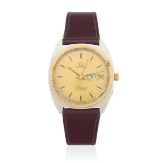 Omega Constellation 196.0193 34mm Stainless steel and Gold-plated Champagne