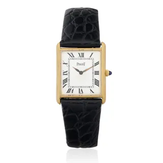 Piaget 9287 18k yellow gold White