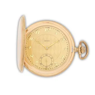 Arsa 51mm 14k yellow gold Champagne