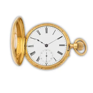 Klaftenberger 42mm 18k yellow gold White