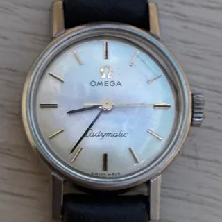 Omega De Ville Ladymatic 20mm Stainless steel White