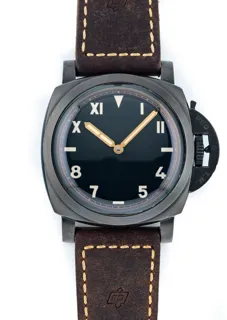 Panerai Luminor PAM629 47mm titanium$black DLC coating