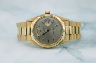 Rolex Day-Date 1803 36mm Yellow gold Gray