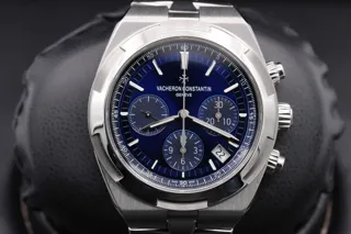 Vacheron Constantin Overseas Chronograph 5500V/110A-B148 42.5mm Stainless steel Blue