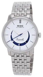 Mido Baroncelli M027.407.11.010.01 39mm Stainless steel White