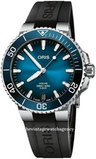 Oris Aquis 01 400 7769 4135-07 4 22 74FC 41.5mm Stainless steel Blue