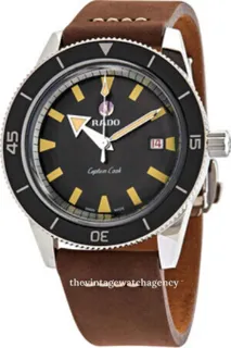 Rado Captain Cook R32505305 42mm Ceramic and Stainless steel Brown