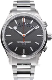 Frédérique Constant Yacht Timer FC-380GT4H6B 42mm Brushed/polished steel Gray