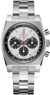 Zenith El Primero Chronomaster 03.A384.400/21.M384 Stainless steel White