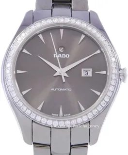 Rado HyperChrome R32051102 36mm grey ceramic$steel Gray