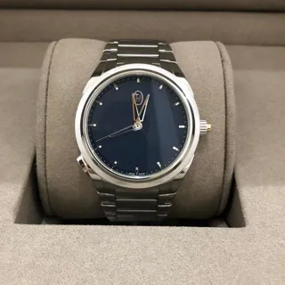 Parmigiani Fleurier Tonda PFC905-1020001-100182 40mm Stainless steel Blue