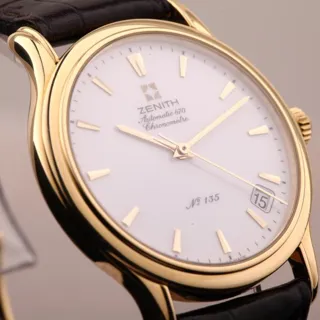 Zenith Elite 30.0033.670 36mm Yellow gold White