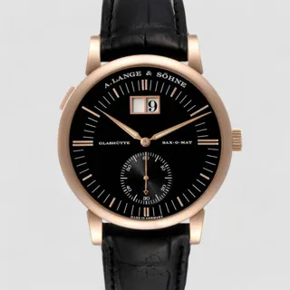 A. Lange & Söhne Langematik 309.031 40mm Rose gold Black