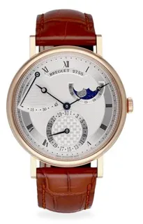 Breguet Classique 7137BR/15/9VU 39mm Rose gold Silver