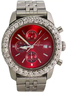 Breitling Superocean A13320 Stainless steel Red