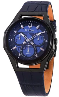 Bulova CURV 98A232 Stainless steel Blue