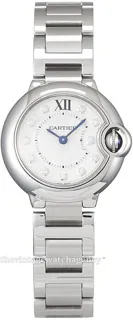 Cartier Ballon Bleu 28mm WE902073 Stainless steel Silver