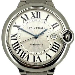 Cartier Ballon Bleu 42mm W69012Z4 42mm Stainless steel Silver