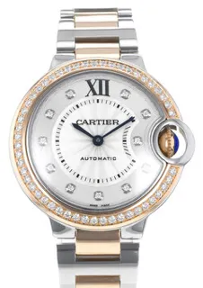 Cartier Ballon Bleu WE902077 Stainless steel Silver