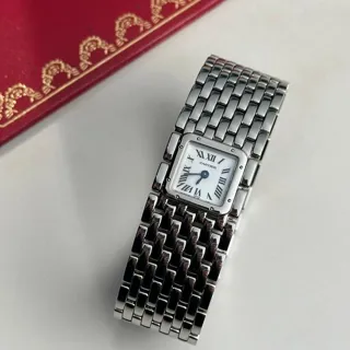 Cartier Panthère 2420 21mm Stainless steel White