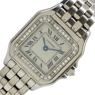 Cartier Panthère WF3091F3 22mm White gold Beige