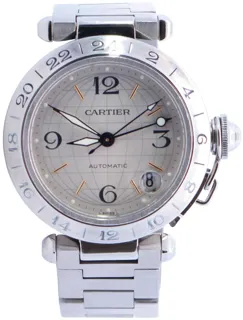 Cartier Pasha W31029M7 35mm Stainless steel Silver