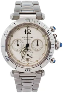 Cartier Pasha w31030H3 38mm Stainless steel Silver