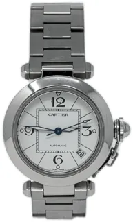 Cartier Pasha W31074M7 35mm Stainless steel White