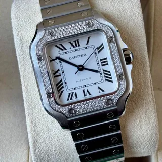 Cartier Santos de Cartier W4SA0005 35mm Stainless steel Silver