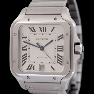 Cartier Santos de Cartier WSSA0018 40mm Stainless steel Silver