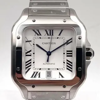 Cartier Santos de Cartier 40mm Stainless steel Silver