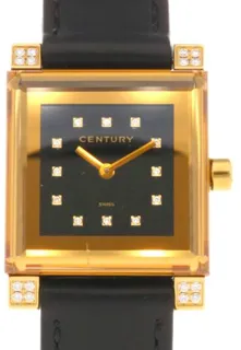 Century TIME GEM 25mm Yellow gold