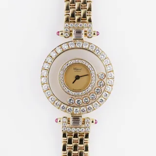 Chopard Happy Diamonds 20/4846-21 or 4118 Yellow gold Champagne