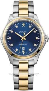 Ebel Discovery 1216620 33mm brushed/polished steel blue