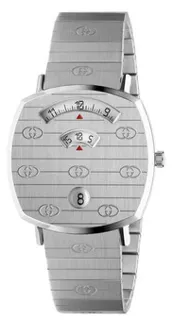 Gucci Grip YA157401 35mm Stainless steel White