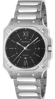 Gucci G-Flat YA166401 36mm Stainless steel Black