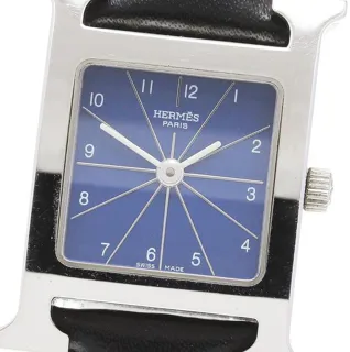 Hermès Heure H HH1.210 21mm Stainless steel Blue