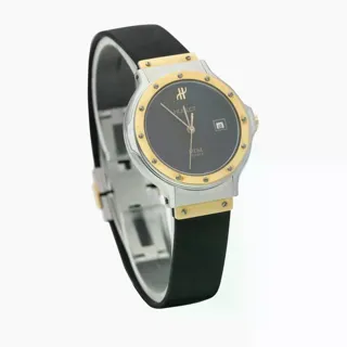 Hublot Classic 1391.2 28mm Yellow gold and Stainless steel Black