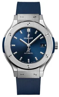 Hublot Classic Fusion 565.NX.7170.RX 38mm Titanium Blue