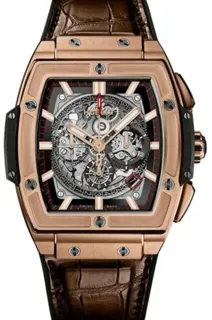 Hublot Spirit of Big Bang 601.OX.0183.LR 51mm Yellow gold Skeletonized