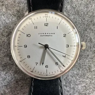 Junghans max bill 027/3500.00 38mm Stainless steel Silver